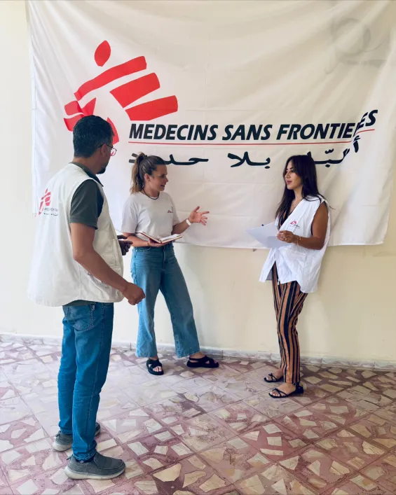 Verena Prinz in Nabatieh Libanon