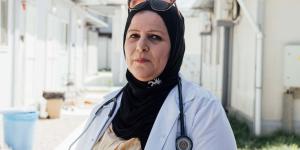 Dr. Basma Al-Khajat, anesthesiologist, Al-Wahda Hospital, East Mosul