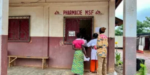 MSF Pharmacy at Bambari Hospital