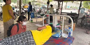 Psychological first aid in Mandalay general hospital