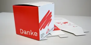 Spendenbox für Ärzte ohne Grenzen