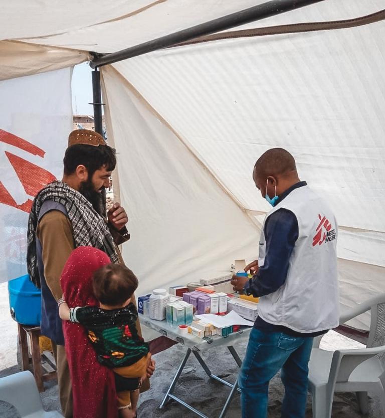 Mobile Clinic in Quetta - Pakistan Floods