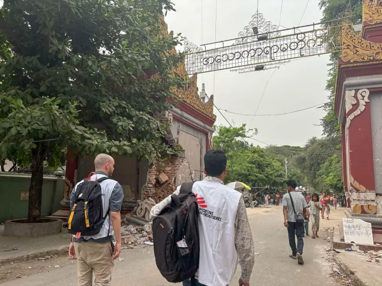 Mobile clinics in Mandalay