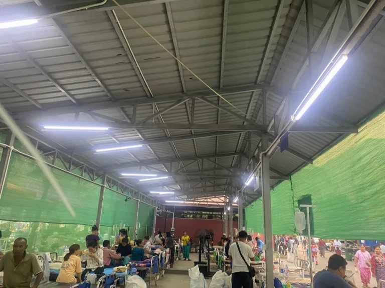 Neurology temporary ward, Mandalay general hospital