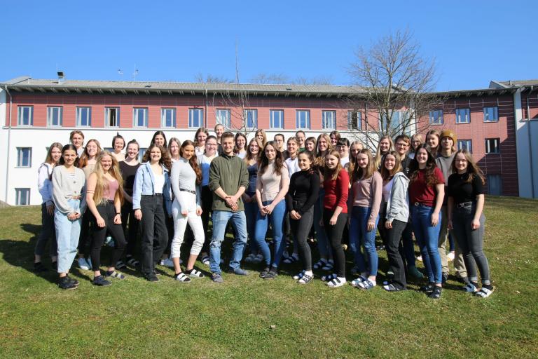 Gruppenfoto dritter Jahrgang HBLA Elmberg