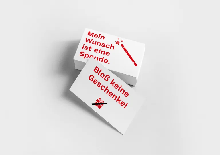 Beileger für Einladungen