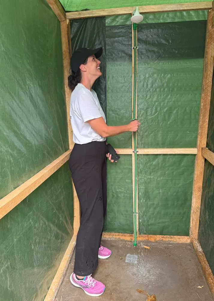 Sabrina Morgenbesser bringt Wasser zum Laufen