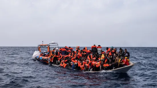 Story of a Syrian family on board