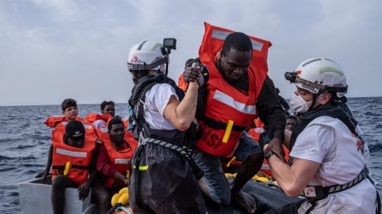 Story of a Syrian family on board