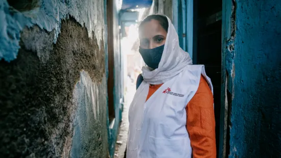 Namrata Yadav, Community Health Worker with MSF