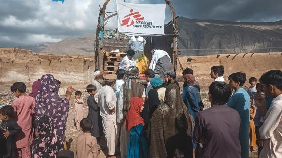 Relief items - Quetta