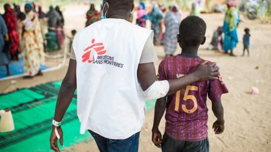 Vaccination campaign for sudanese refugees in Koufroun, Chad