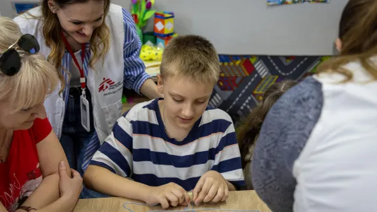 Mental health activities in Vinnytsia for people experiencing war-related PTSD