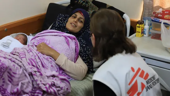 GAZA: Al Nasser Hospital. Pedriatric and Maternity