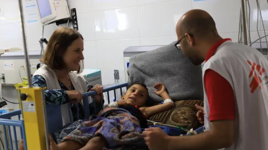 GAZA: Al Nasser Hospital. Pedriatric and Maternity