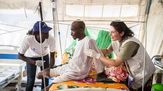 Sudan survivors in Chad