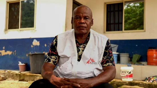 MSF driver Patrick A.Njok in Cross River