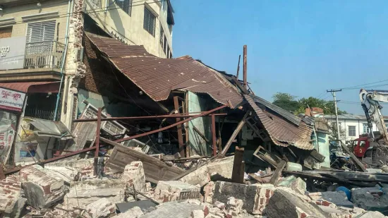 Earthquake in Myanmar - Assesment