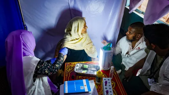 MSF launches large hepatitis C "test and treat" campaing in Bangladesh Rohingya camps