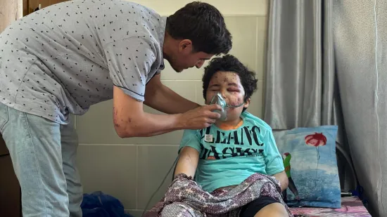 Gaza: Under bombs: MSF Colleagues and Their Kids Injured