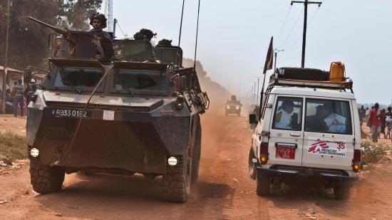 Violence in CAR. Bangui