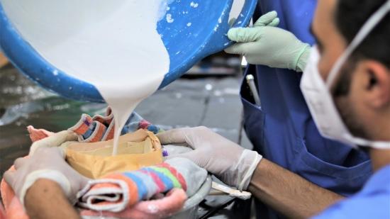 Medical activities in Gaza strip following the 11 days of bombardment in May 2021