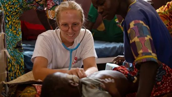 MSF Measles Intervention Bossangoa: Measles Hospital Ward