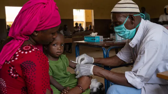 Measles Vaccination Campaign in Timbuktu