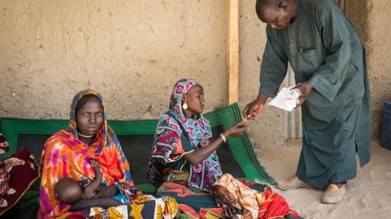 Medical and mental healthcare for people displaced by violence in the Lake Chad area.