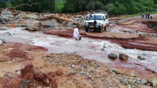 MSF response to cyclone Idai in Chimanimani - Zimbabwe