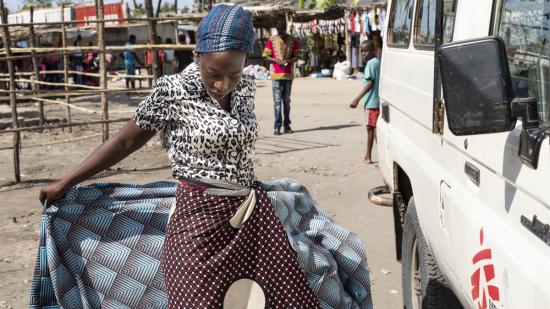 HP activities in Beira - Fighting Cholera with street theatre.