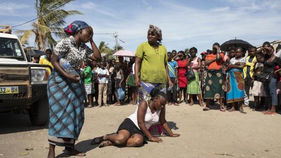 HP activities in Beira - Fighting Cholera with street theatre.