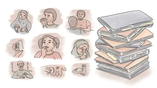 Idlib- Beyond Trauma Injuries - Illustration 01