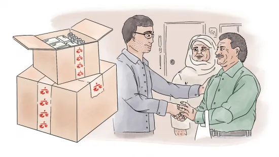 Idlib- Beyond Trauma Injuries - Illustration 03