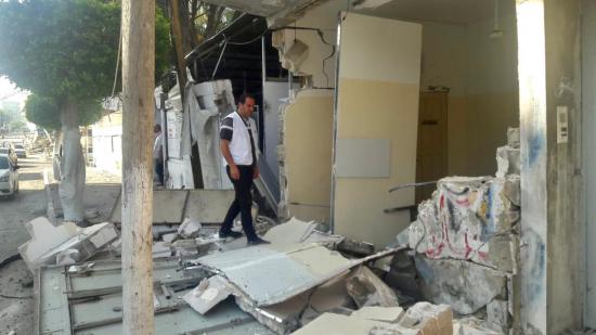 MSF Klinik in Gaza beschädigt