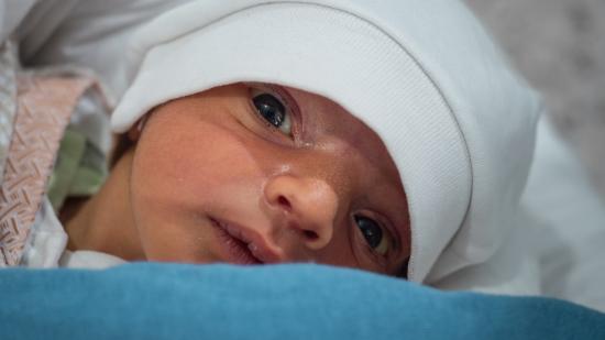 Johanna Dibiasi Baby in Geburtsklinik im Libanon