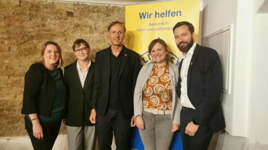 Vertreter:innen ÄoG und Lions Club