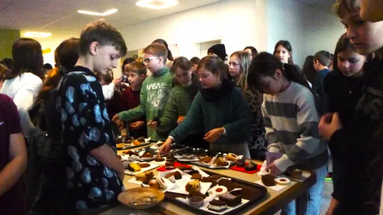 Dachsberg Gymnasium Spendenaktion 2b