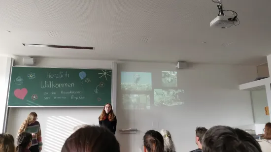 Projektpräsentation in der 4D am BRG in der Au