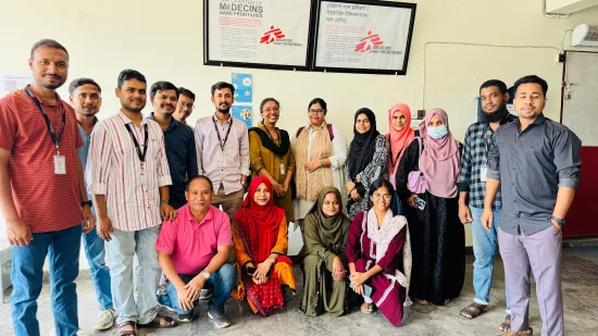 Die neue Hepatitis C Klinik in Cox Bazar, Bangladesch