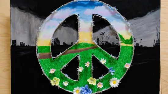 Kunstprojekt für den Frieden
