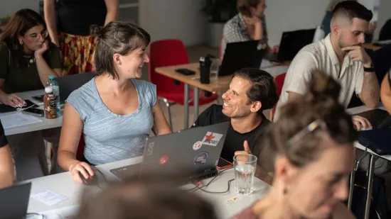 Manuel Stenger erklärt Mapathon