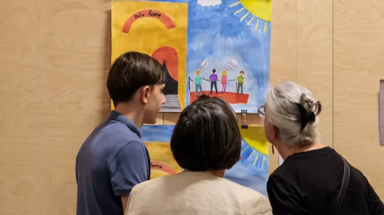 Ausstellung am Islamischen Realgymnasium Wien