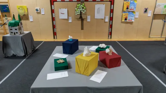 Ausstellung am Islamischen Realgymnasium Wien