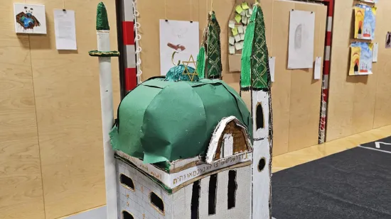 Ausstellung am Islamischen Realgymnasium Wien