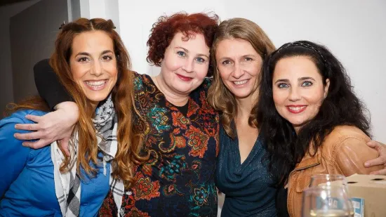 Nina Hartmann, Eva D, Birgit Denk und Nadja Maleh