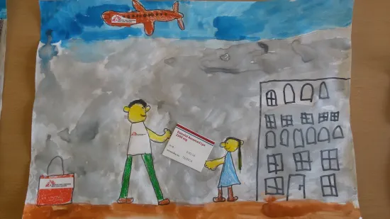 Collage "Weltweite medizinische Hilfe" 1