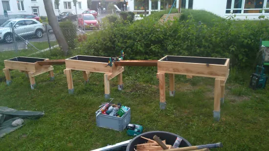 Maturaprojekt "Erlebniswelt Kindergarten" - Aufbau