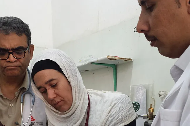 Argentinische Notärztin Mariela Carrara berichtet aus Saada im Nordjemen