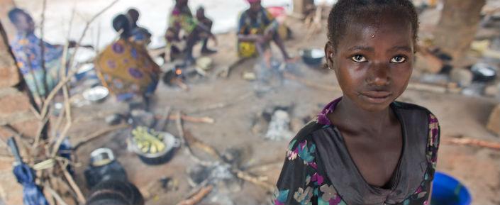 Weite Teile der Bevölkerung in Bangui flüchteten aus Angst vor gewaltsamen Übergriffen.